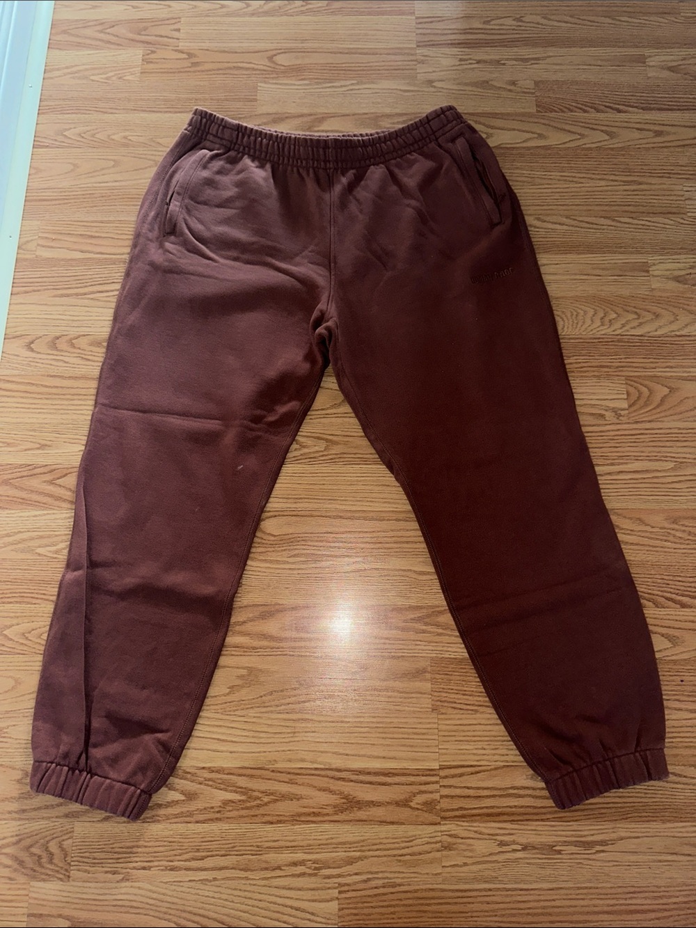 adidas Human Race (Pharrell Williams) Maroon Drawstring Sweatpants